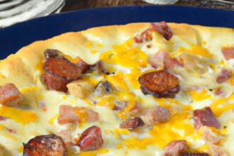 Biscuits and Sausage Gravy Breakfast Pizza: A Savory Twist