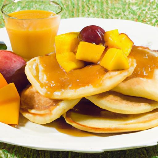Tropical Delight: How to Make Perfect Mango Pancakes at Home