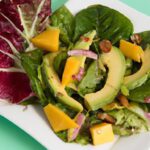 Tropical Twist: Avocado Mango Salad with Zesty Lime Dressing