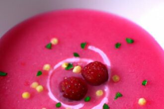 Raspberry Yogurt Soup: A Tangy and Sweet Delight Recipe
