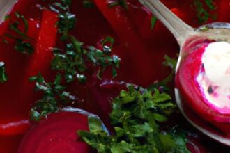 Beet Borscht Unveiled: Eastern Europe’s Cool Sour Soup