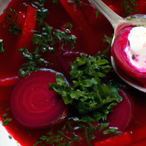 Beet Borscht Unveiled: Eastern Europe’s Cool Sour Soup