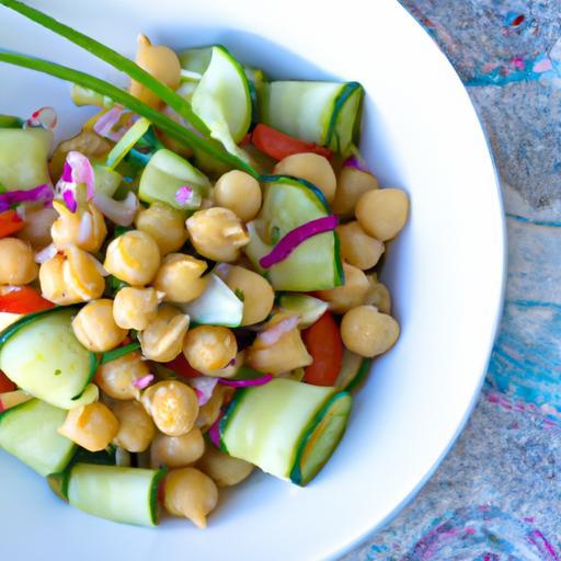 Refreshing Chickpea and Cucumber Salad: A Healthy Delight