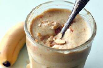 Peanut Butter Smoothie Bliss: Banana-Free and Delicious