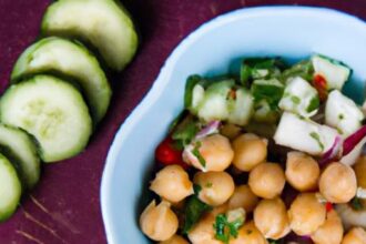 Refresh Your Plate: Vibrant Chickpea and Cucumber Salad