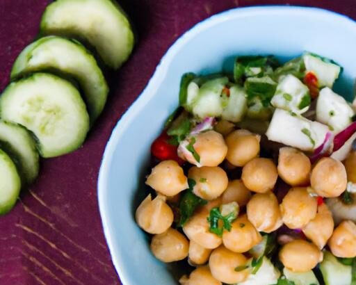 Refresh Your Plate: Vibrant Chickpea and Cucumber Salad