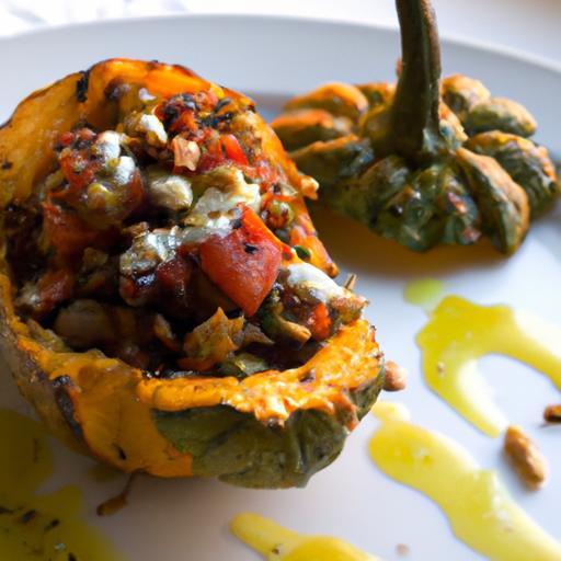 A Flavorful Guide to Perfectly Stuffed Delicata Squash
