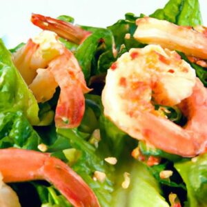 Refreshing Shrimp Salad with Lettuce: A Crisp Delight