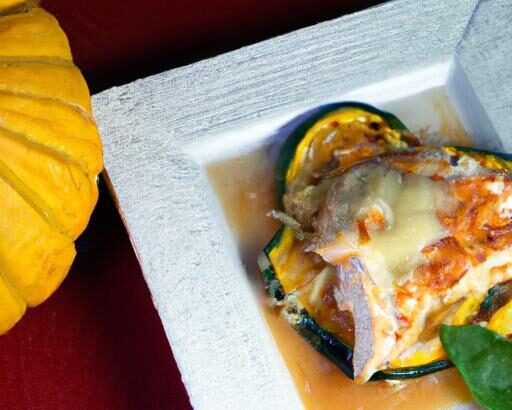 Twist on Tradition: Spaghetti Squash with Marinara & Chicken