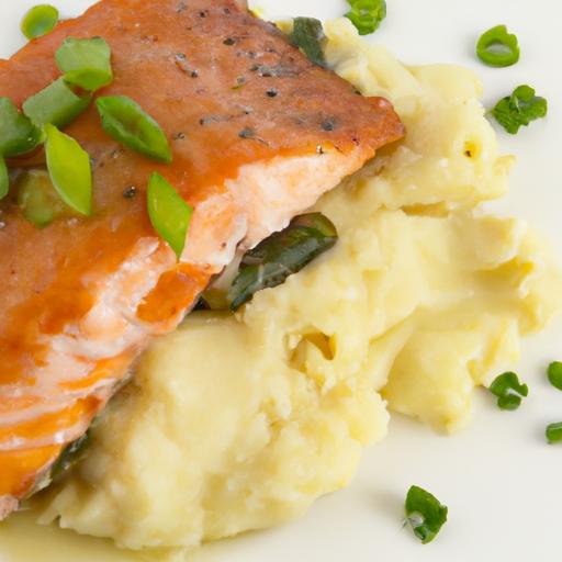 Savory Salmon Meets Creamy Mashed Potatoes: A Perfect pairing