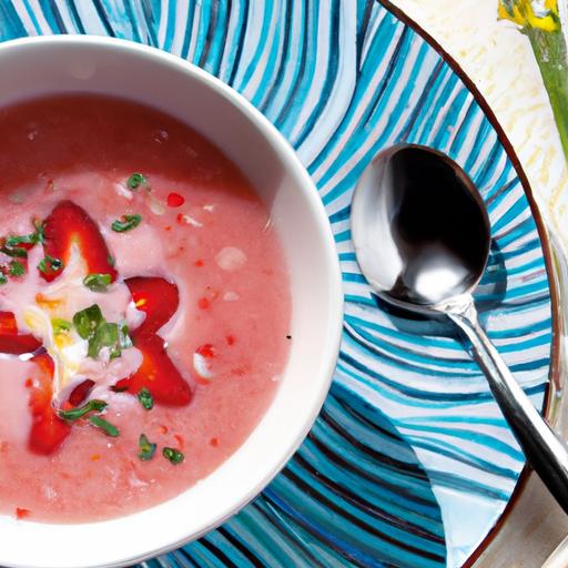 Strawberry Soup: A⁤ Sweet Twist ‍on a Refreshing classic