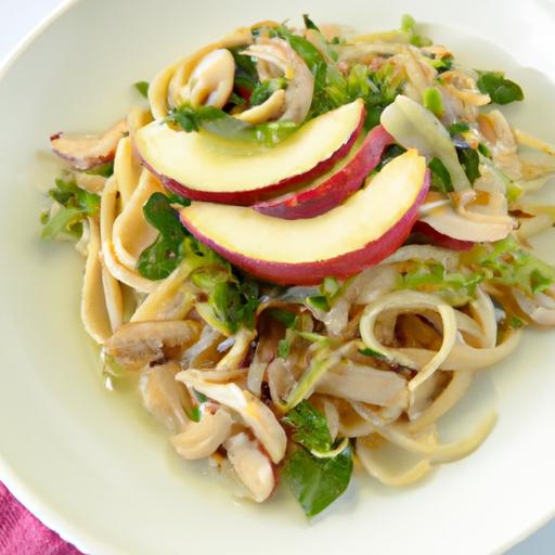 Crunchy Apple Mayo Noodle salad: A Refreshing Twist