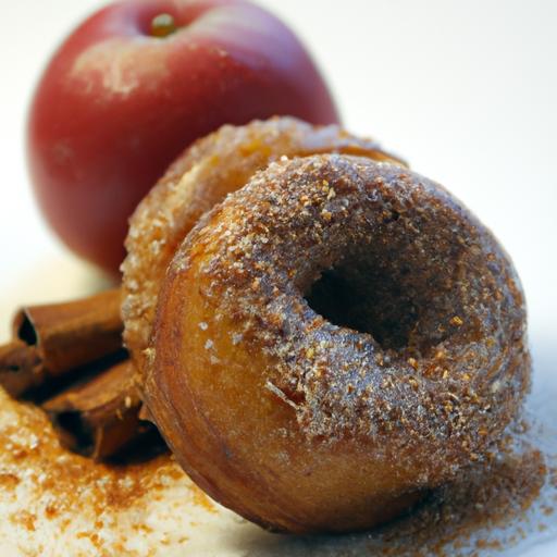 Apple Donuts: A Tasty Twist with almond Butter & ⁢Raisins