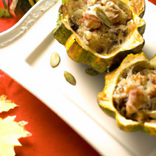 A Flavorful Guide to ‍Perfectly Stuffed Delicata Squash