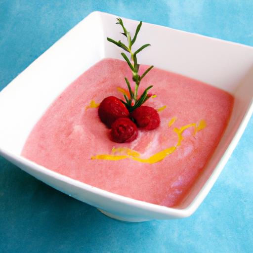 Raspberry Yogurt Soup: A Tangy and ⁢Sweet Delight Recipe