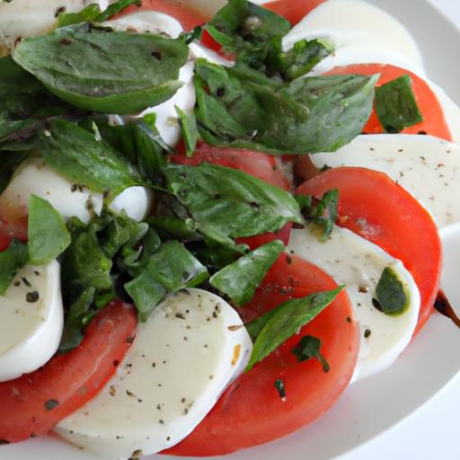 Fresh & Flavorful: The perfect‌ Tomato Basil ‌Mozzarella salad