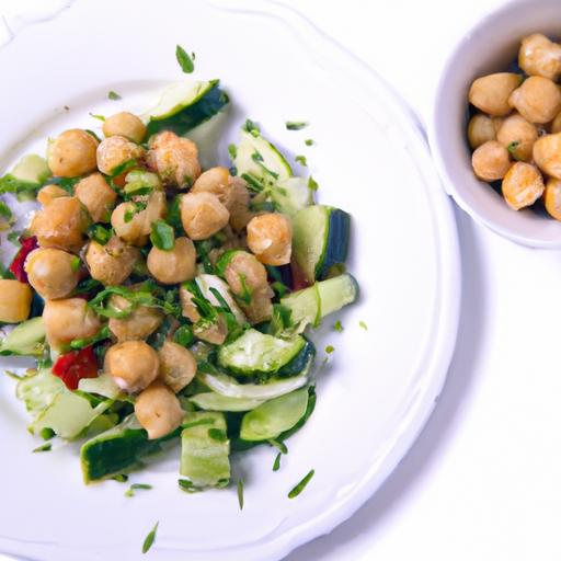 Refresh Your plate:⁤ Vibrant Chickpea and Cucumber Salad