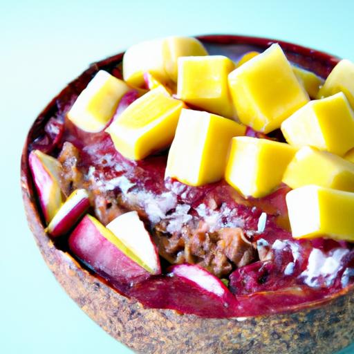 Tropical Acai bowl Smoothie: A Refreshing Superfood Boost