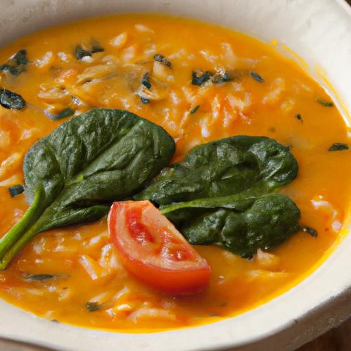 Creamy Tomato Spinach⁢ Orzo​ Soup: A Sweet Comfort Classic