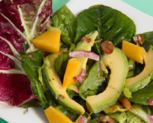 Tropical Twist: Avocado Mango Salad with Zesty Lime Dressing