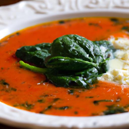 Creamy Tomato Spinach Orzo Soup: A Sweet & Savory Delight