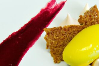 Unearthing Flavor: The Art of White Chocolate Soil Garnish