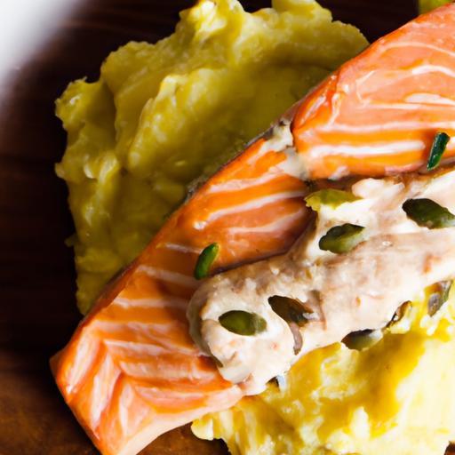 Savory Salmon Meets Creamy Mashed Potatoes: A Perfect Pairing