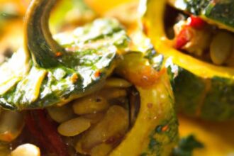 Harvest Harmony: Deliciously Stuffed Delicata Squash Ideas