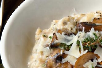 Savor the Creamy Delight: Mastering Mushroom Risotto Magic