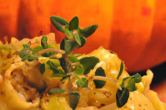 Harvest Harmony: Savoring Pumpkin and Sage Pasta Delight
