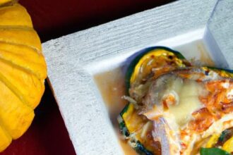 Twist on Tradition: Spaghetti Squash with Marinara & Chicken