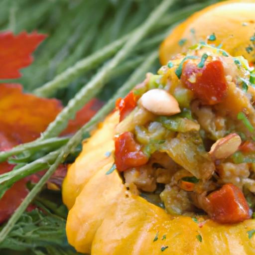 Harvest Harmony: Deliciously Stuffed Delicata Squash Ideas
