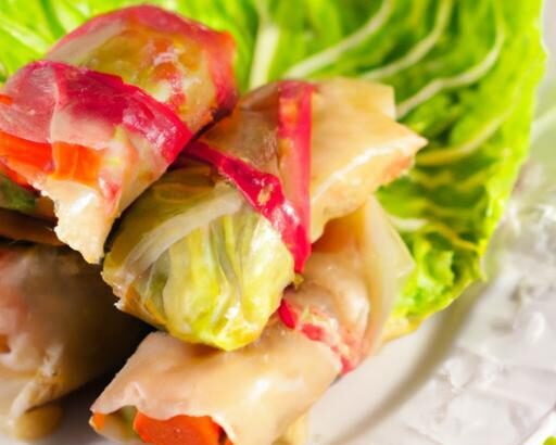 Savory Stuffed Cabbage Rolls with Juicy Ground Chicken Delight