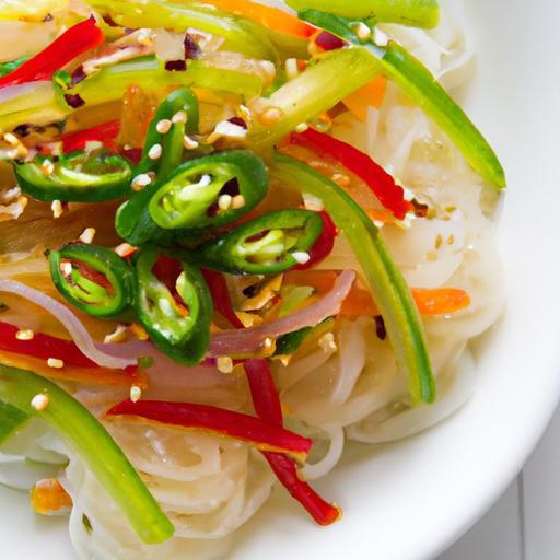 Gluten-Free Rice Noodles: Perfect for Fresh, Crisp Salads