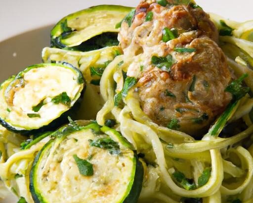 Savor Healthy Turkey Meatballs Over Zesty Zucchini Noodles