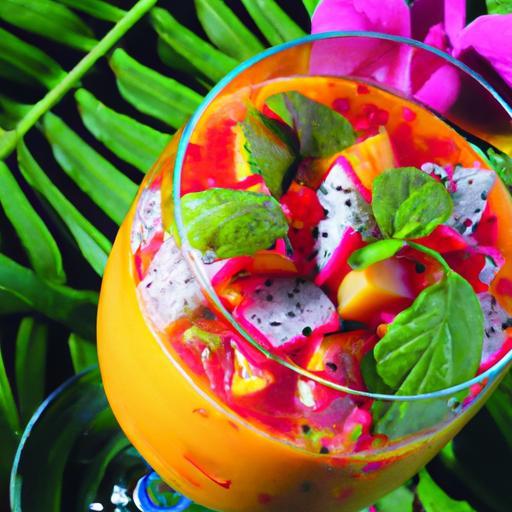 Exotic Dragon Fruit Cocktail: Sip the Tropical Magic!