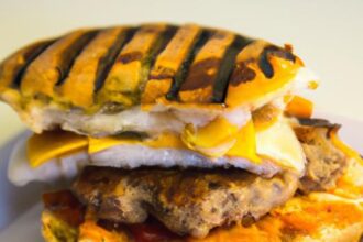 Cheesy Italian Pizza Burgers: A Flavorful Fusion Feast