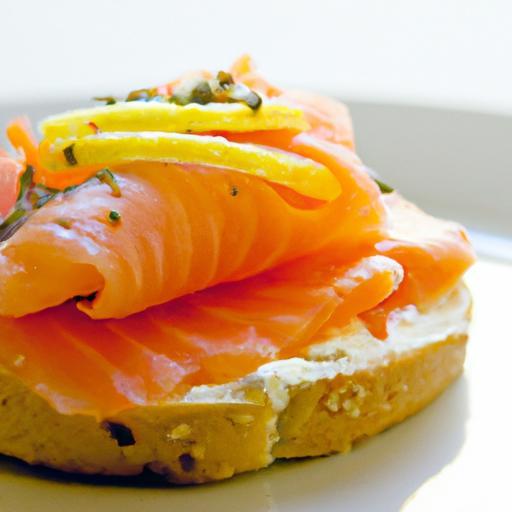 Savor the Classic: The Art of the Open-Faced Lox Sandwich