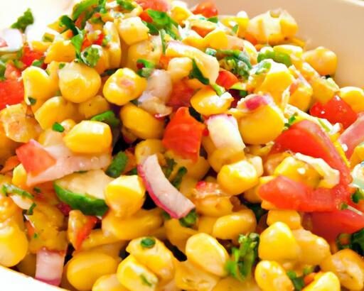 Zesty Mexican Corn Salad: A Flavorful Fiesta in Every Bite