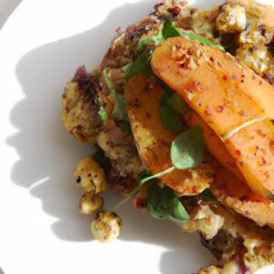 Twice-Baked Sweet Potatoes Meets Quinoa Salad: A Nutritious Duo