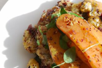 Twice-Baked Sweet Potatoes Meets Quinoa Salad: A Nutritious Duo