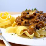 Whip Up Speedy Sausage Stroganoff Tagliatelle Delight