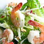 Refreshing Shrimp Salad with Crisp Lettuce: A Flavorful Delight