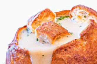 Savor the Comfort: Clam Chowder in a Crunchy Bread Bowl