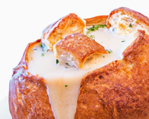 Savor the Comfort: Clam Chowder in a Crunchy Bread Bowl