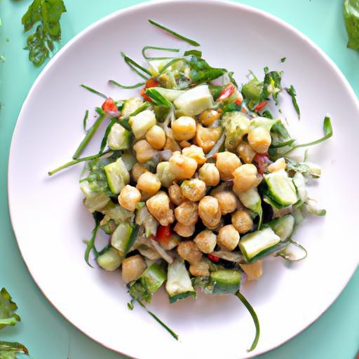 Refreshing Chickpea & Cucumber Salad: A Nutritious Twist