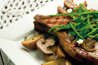 Savor the Perfect Steak with Baked Potato and Fresh Salad