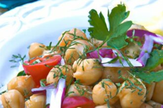 Fresh & Flavorful: The Ultimate Mediterranean Chickpea Salad