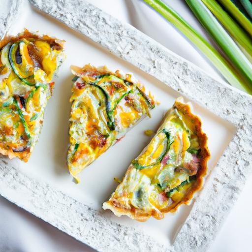 Zucchini Quiche Delight: A Savory Slice of Garden Freshness
