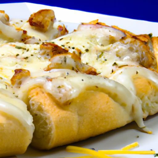 Savor the Flavor: Chicken Alfredo Garlic Bread Pizza Delight